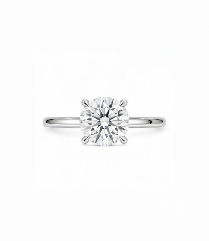 14kt White Gold Lab Grown Diamond Ring