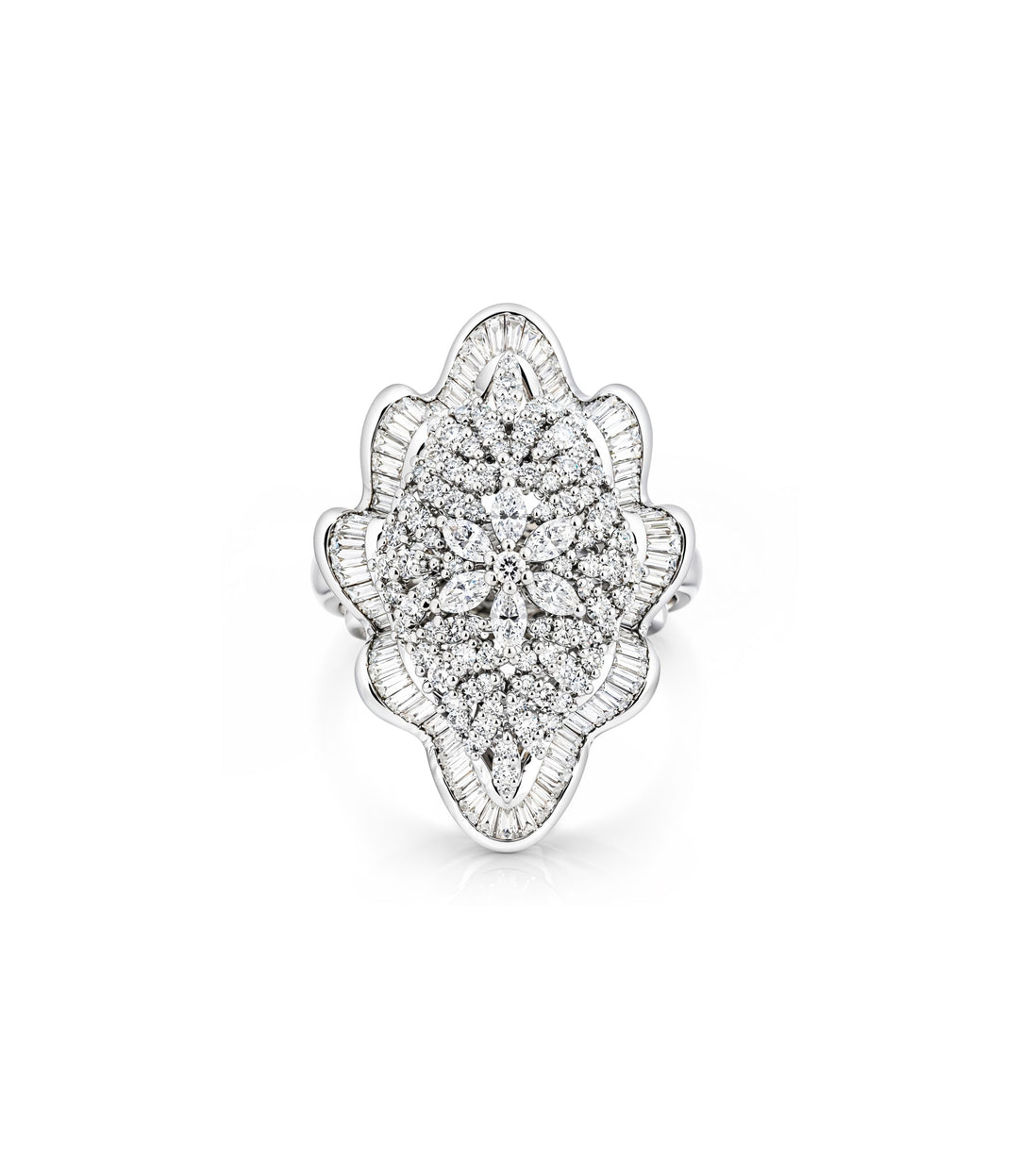 18kt White Gold Diamond Ring