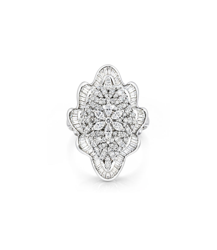 18kt White Gold Diamond Ring