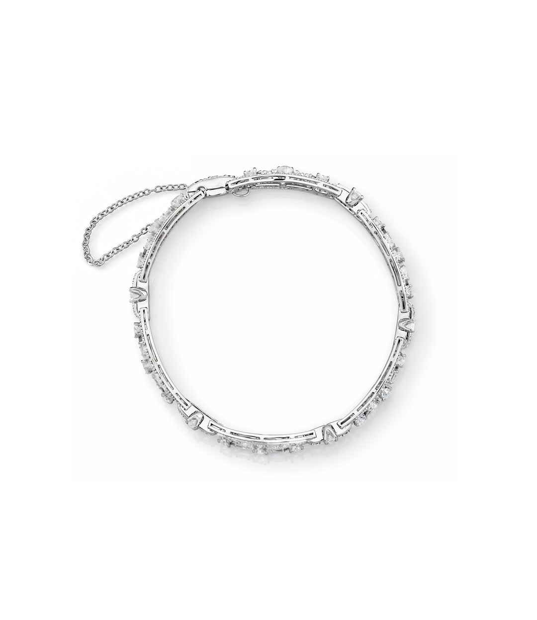 Estate Platinum and Diamond Bracelet