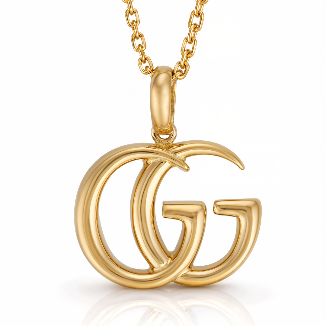 18kt GG Gucci Pendant & Chain