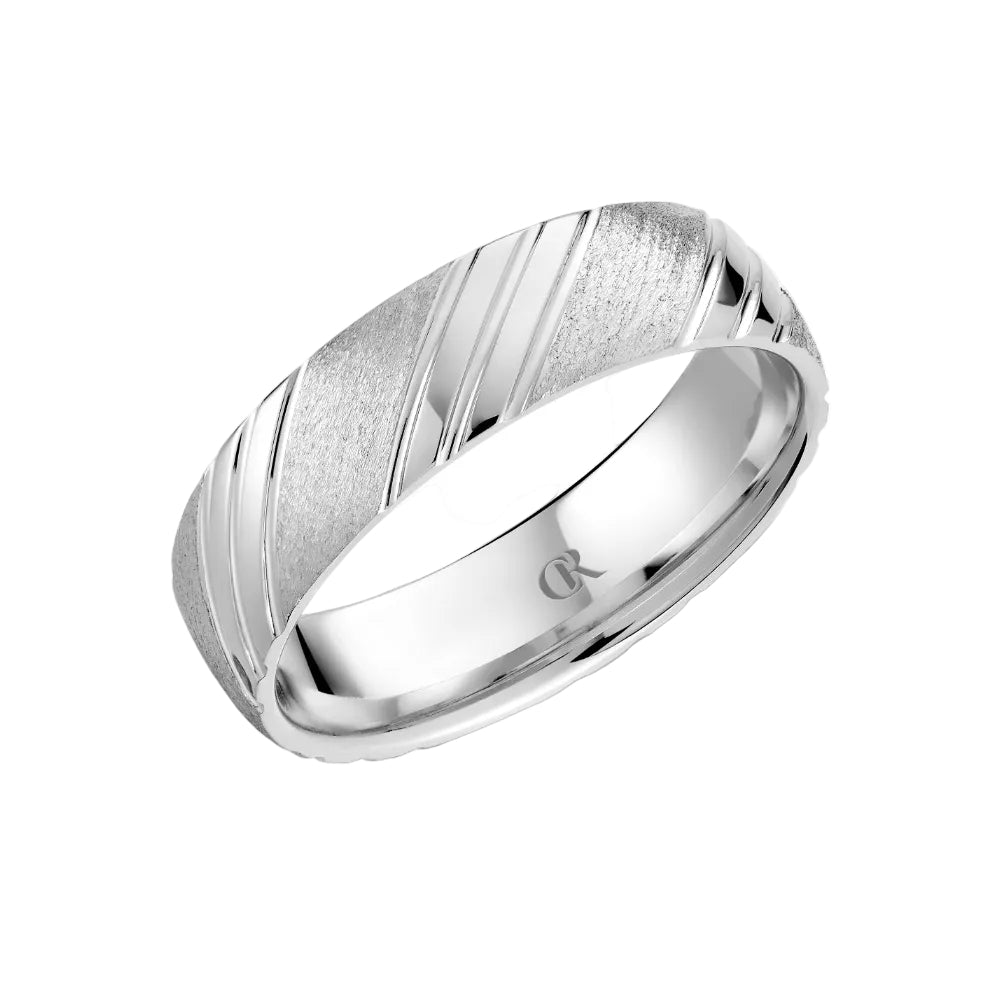 Mens Customizable Wedding Band