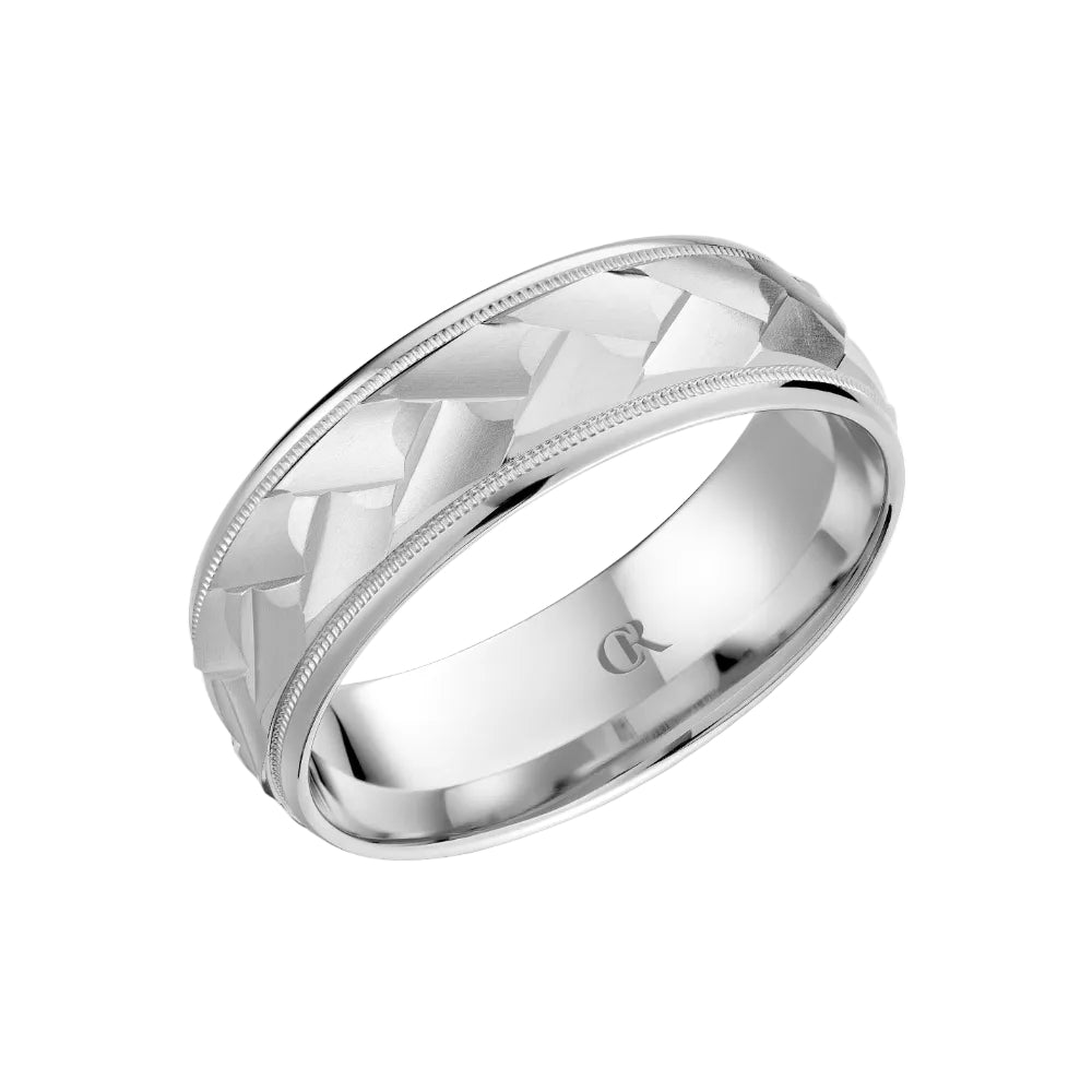 Mens Customizable Wedding Band