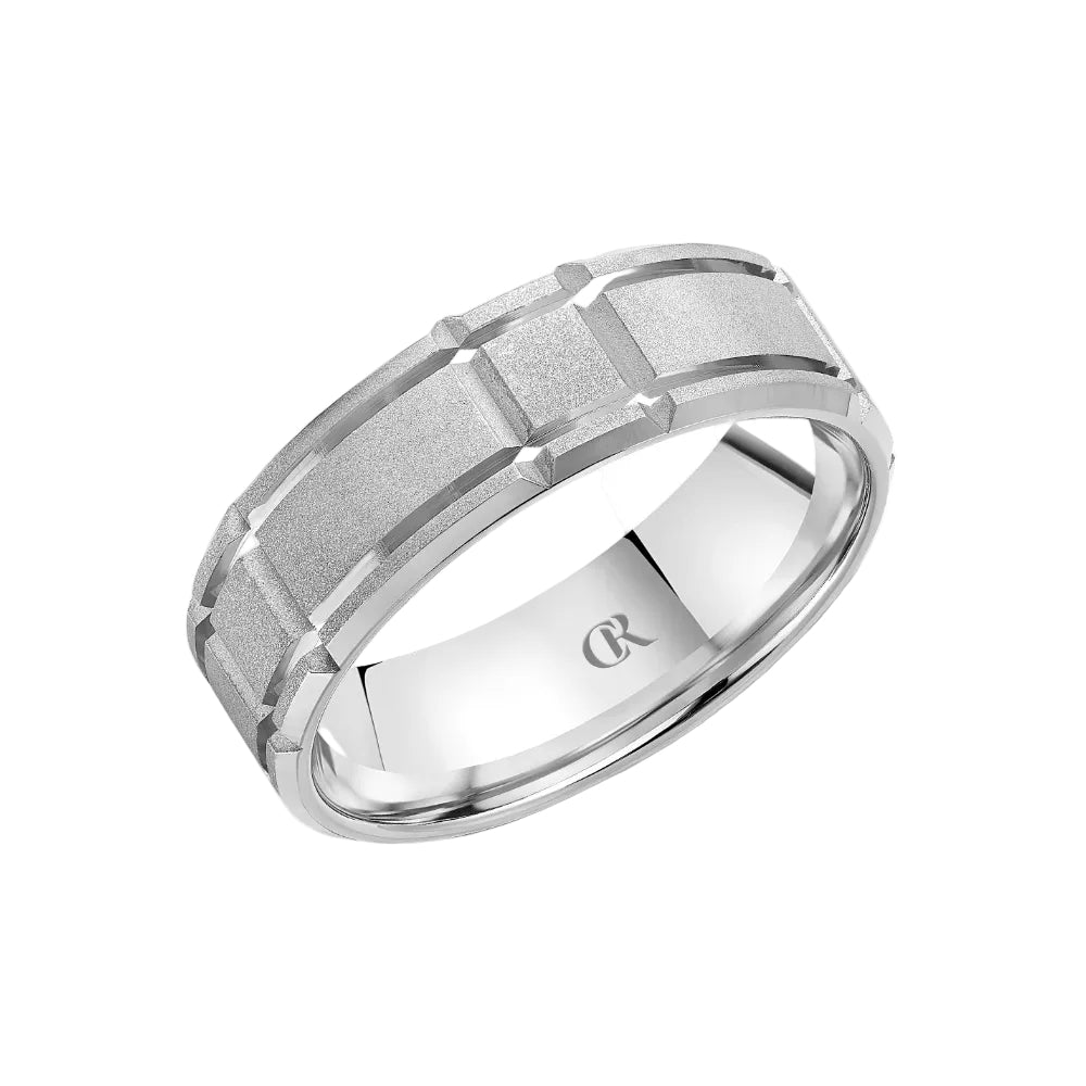 Mens Customizable Wedding Band
