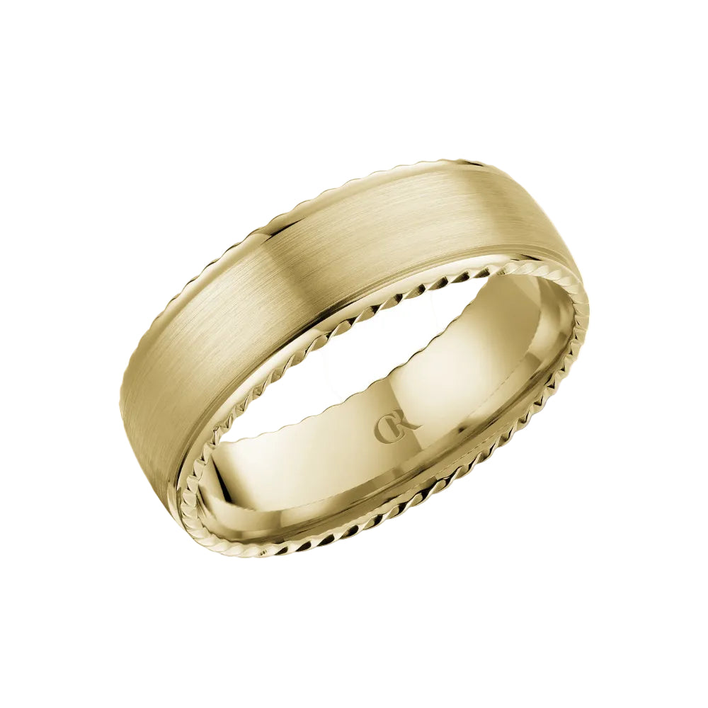 Mens Customizable Wedding Band