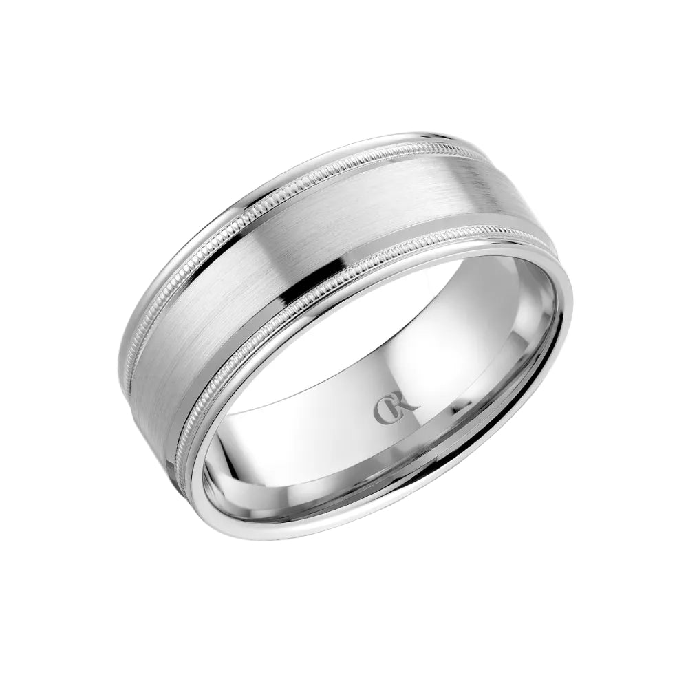Mens Customizable Wedding Band