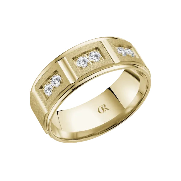 Mens Customizable Wedding Band