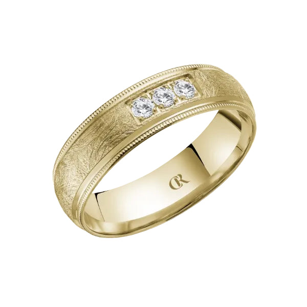 Mens Customizable Wedding Band