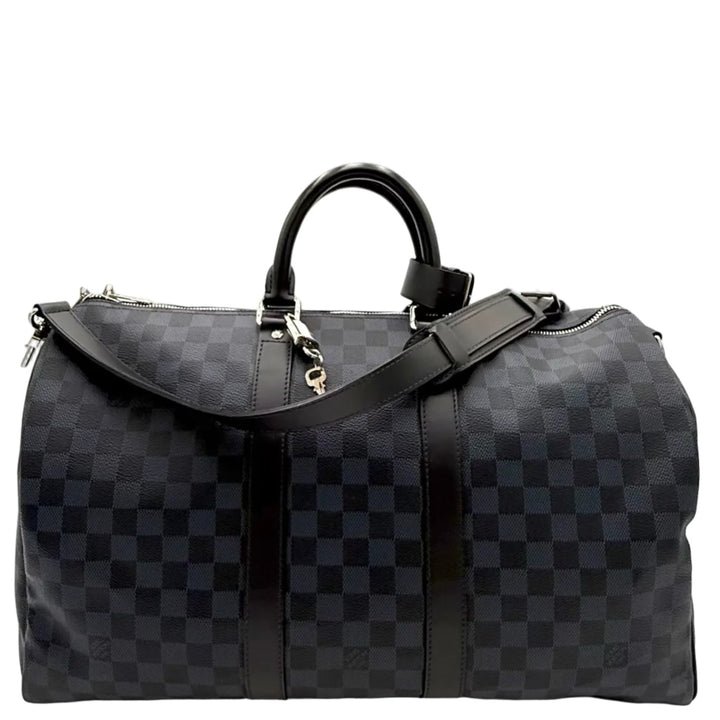 Louis Vuitton Damier Cobalt Keepall Bandouliere 45