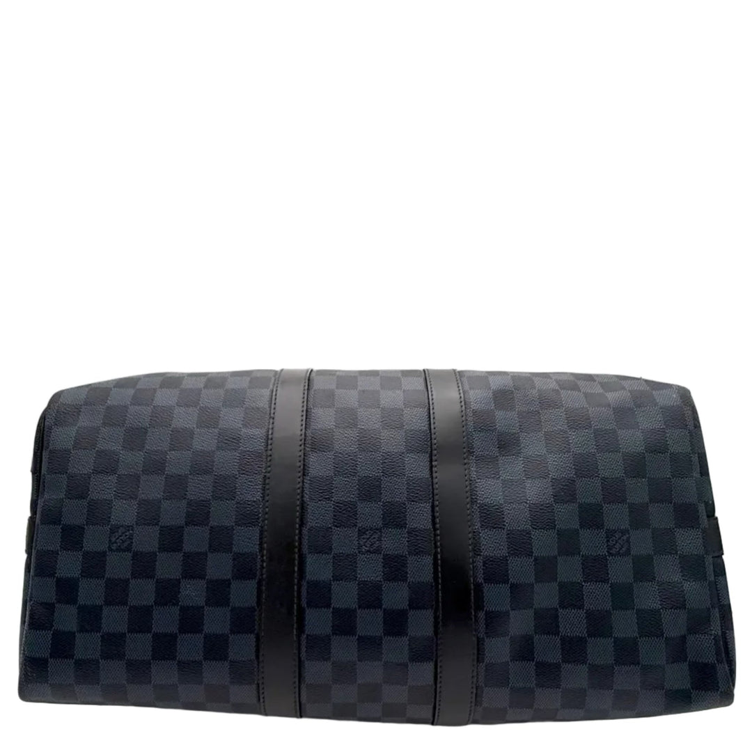 Louis Vuitton Damier Cobalt Keepall Bandouliere 45