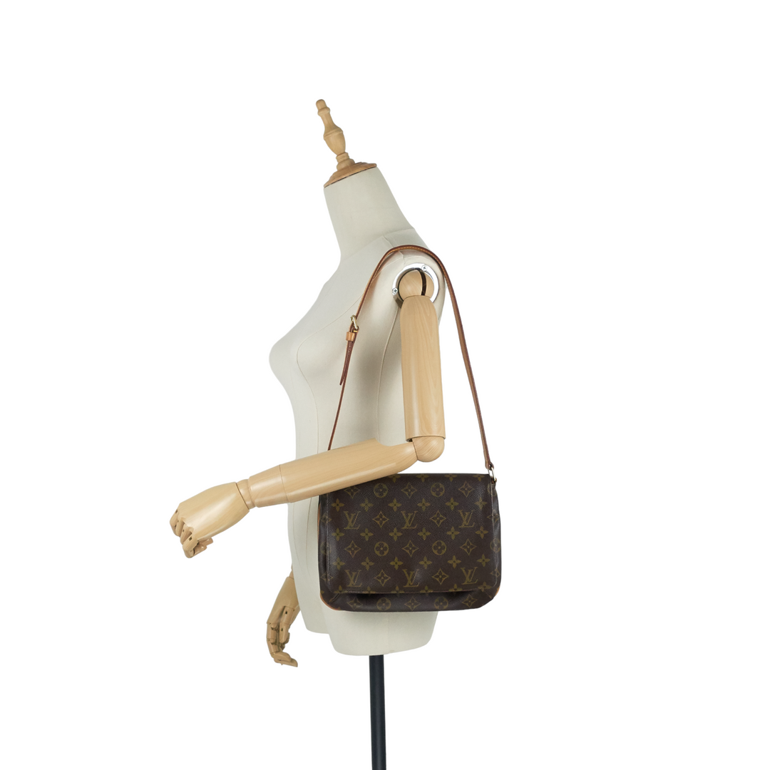 Musette Tango Monogram Canvas Shoulder Bag