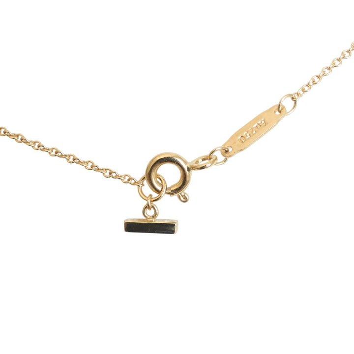 T Smile Mini Necklace in Yellow Gold
