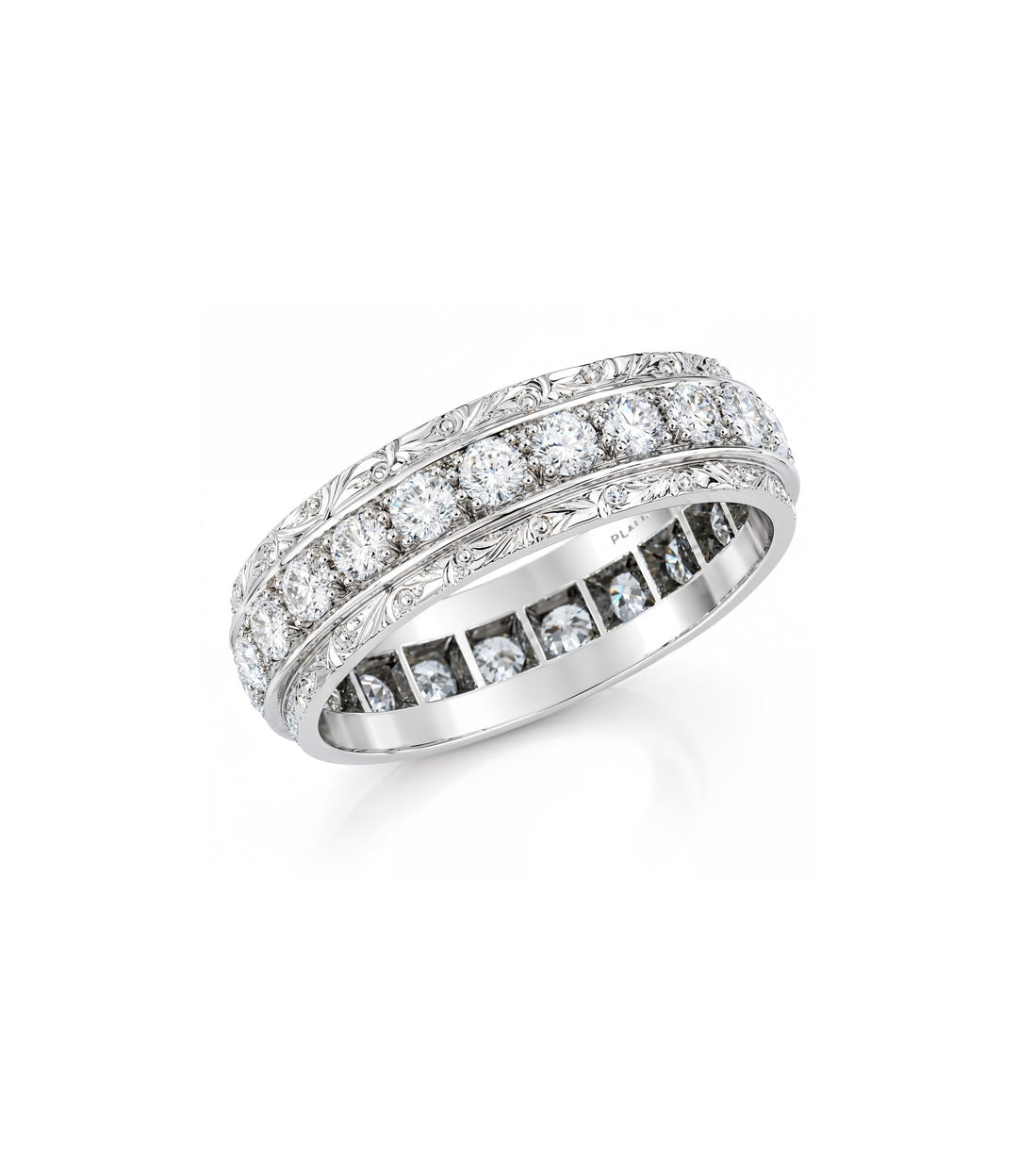 Estate Platinum Diamond Eternity Band