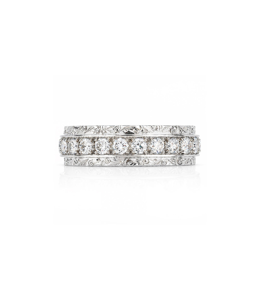 Estate Platinum Diamond Eternity Band