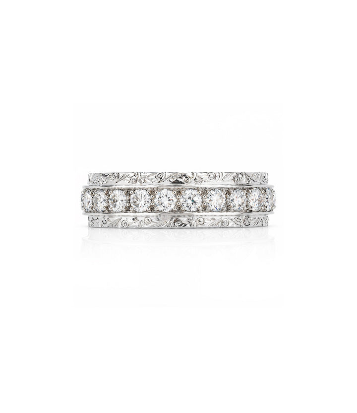 Estate Platinum Diamond Eternity Band