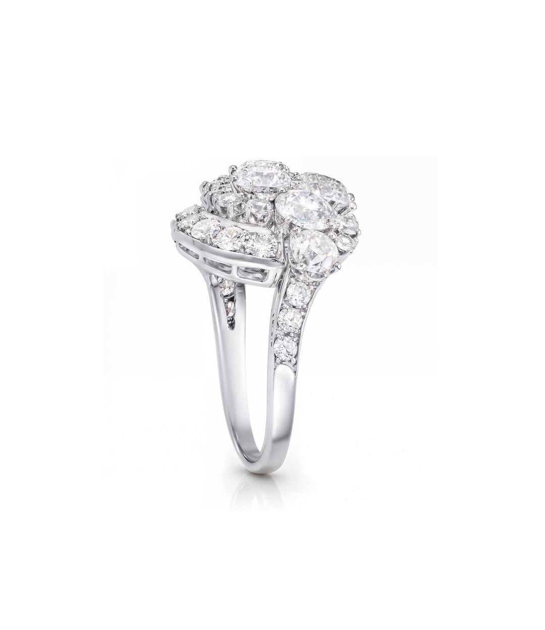 Estate Platinum Diamond  Ring