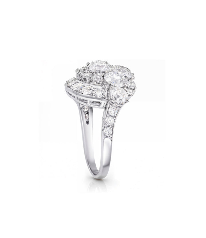 Estate Platinum Diamond  Ring