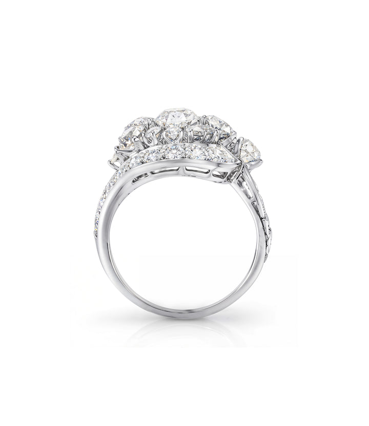 Estate Platinum Diamond  Ring