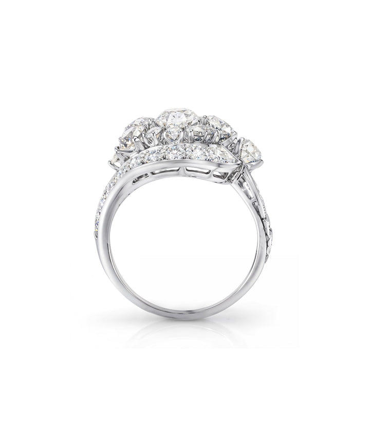 Estate Platinum Diamond  Ring