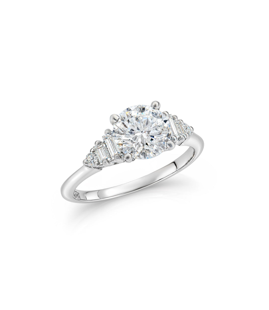 Estate Platinum Diamond Ring
