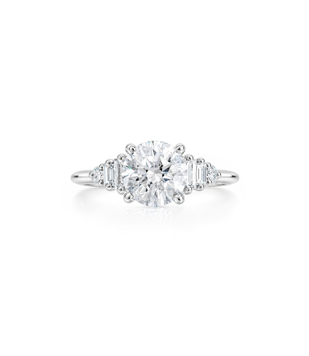 Estate Platinum Diamond Ring