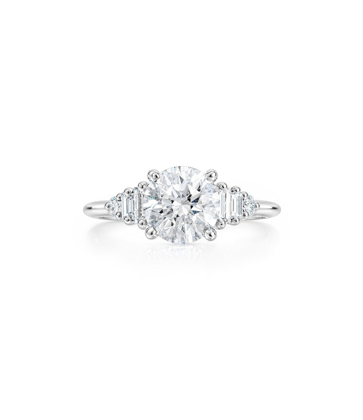 Estate Platinum Diamond Ring