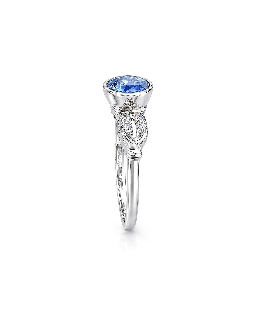 Estate Sapphire Diamond Ring