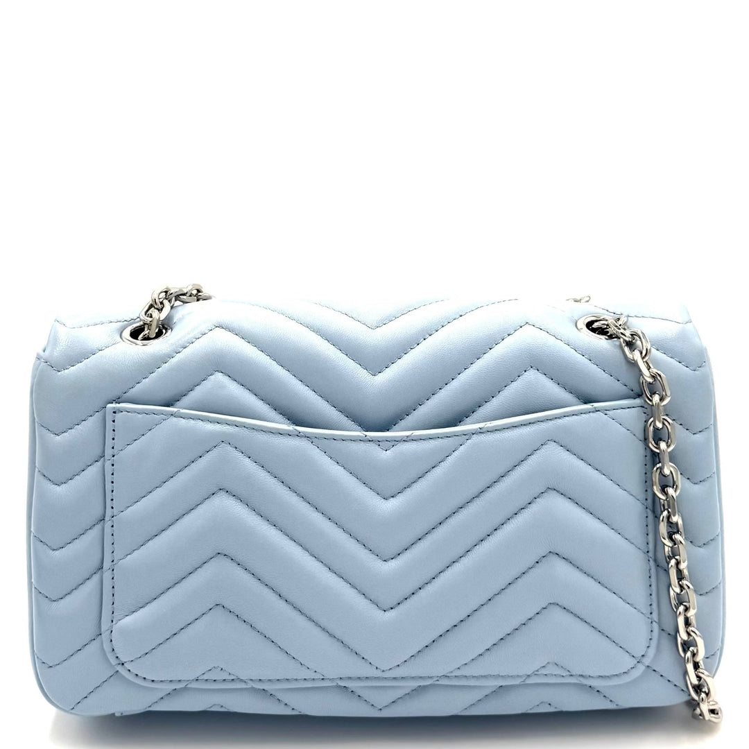 Gucci GG Marmont Pastel Blue Medium Shoulder Bag