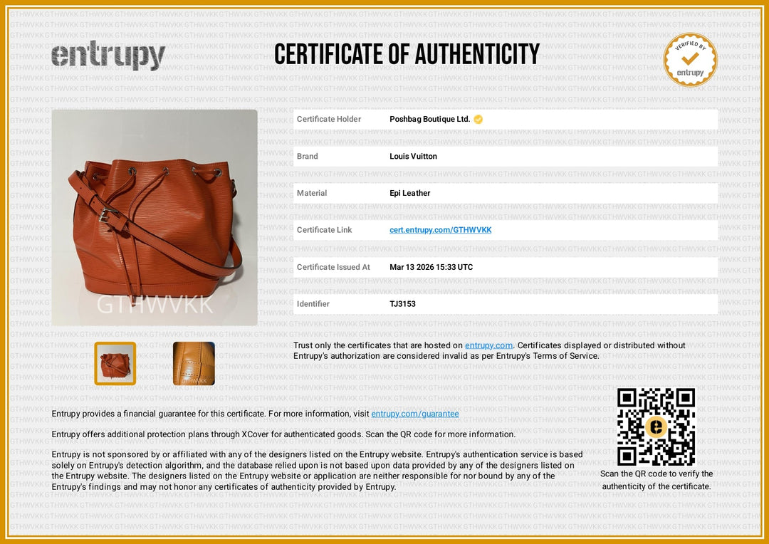 Noe Epi Leather Bag