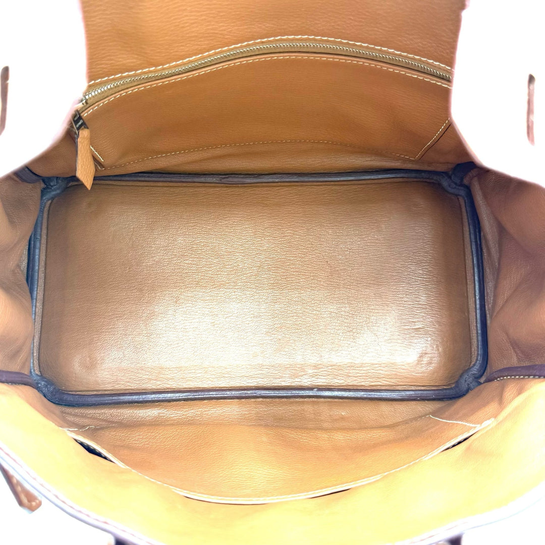 Hermès Gold Birkin 30 in Togo Leather With Palladium Hardware
