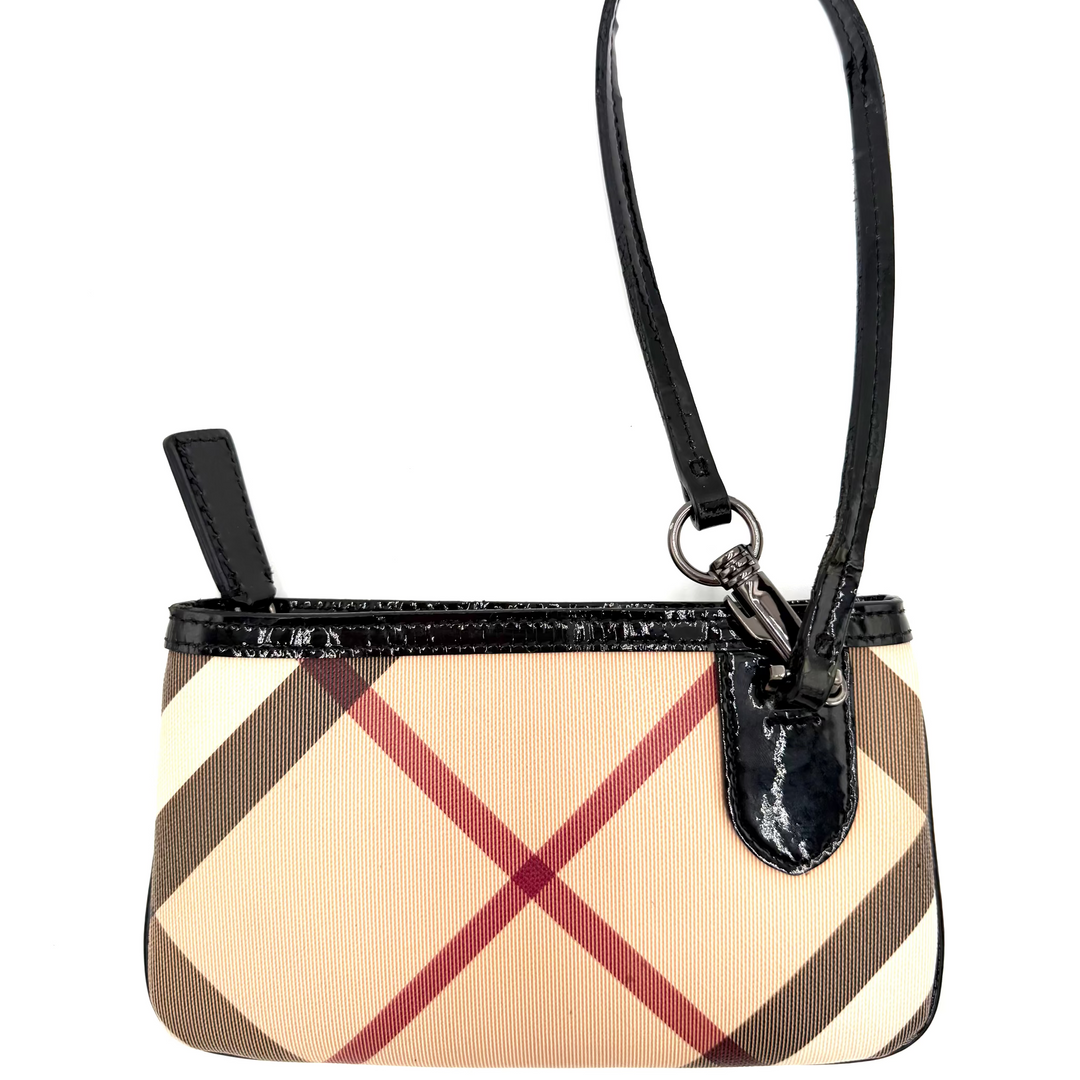 Burberry Nova Check Wristlet