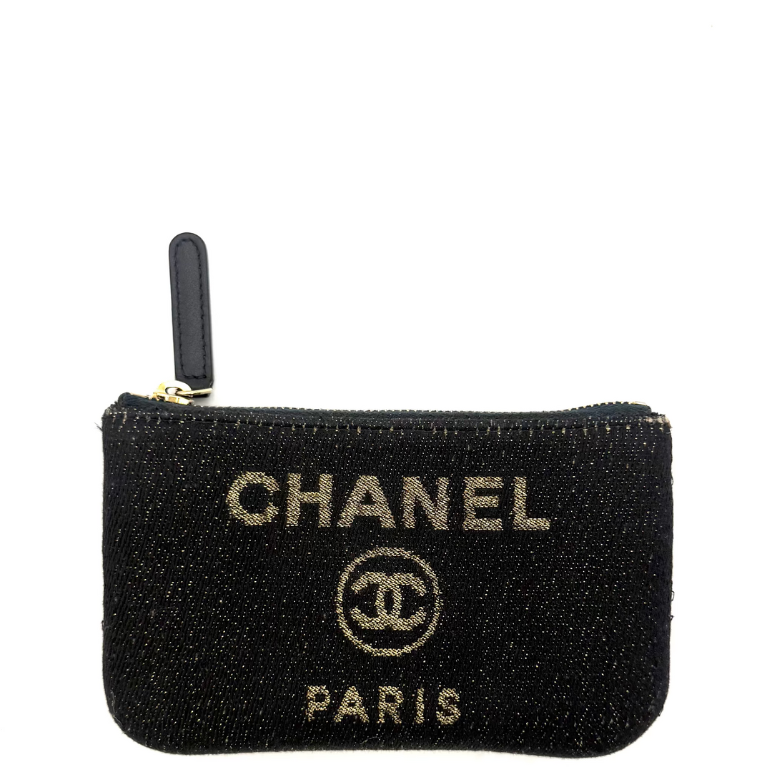 Deauville Denim O Case Mini Clutch