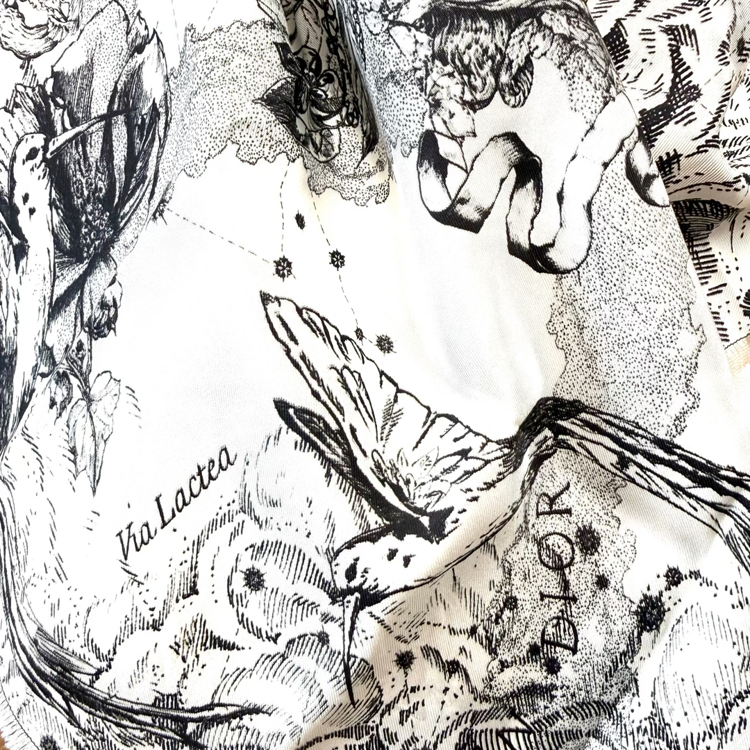 Zodiac Silk Scarf