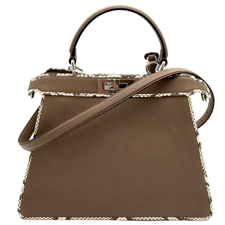 Peekaboo I See U Medium Leather Bag