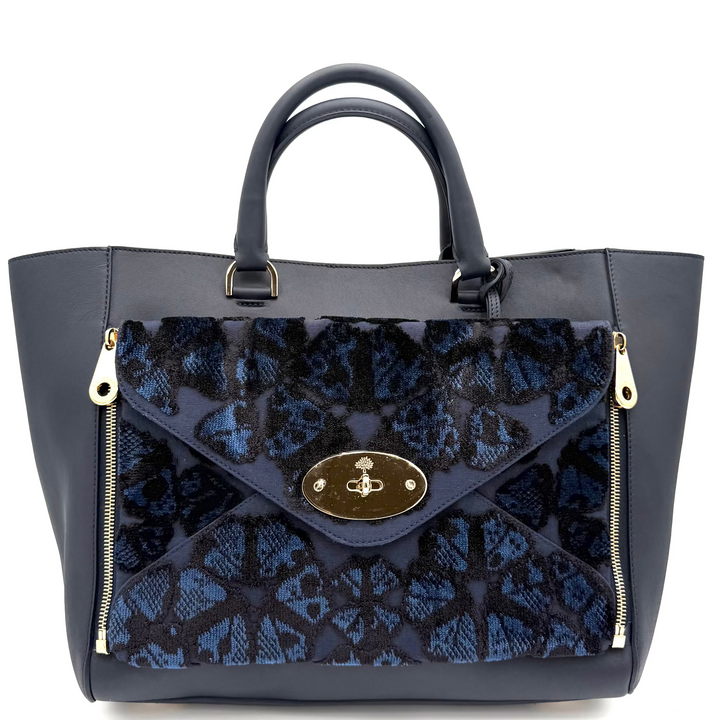 Willow Indigo Large Tote Bag