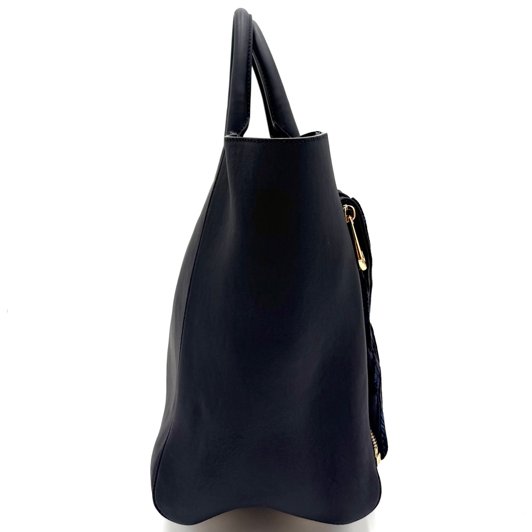 Willow Indigo Large Tote Bag