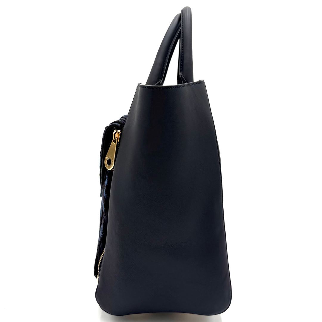 Willow Indigo Large Tote Bag