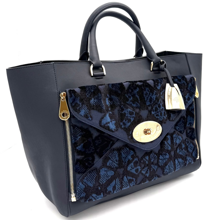 Willow Indigo Large Tote Bag