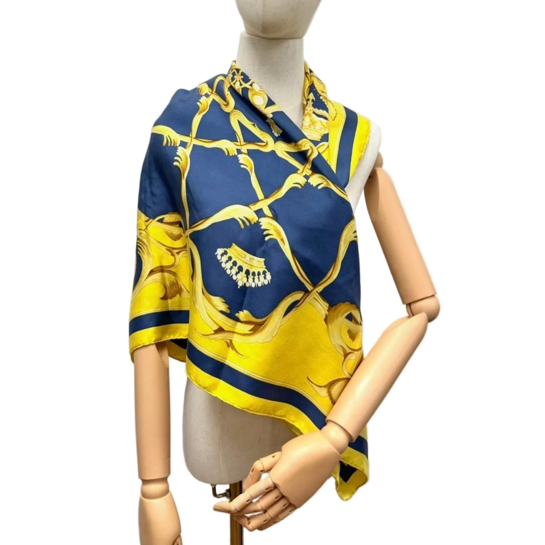 Couronnes Silk Scarf By Julia Abadie