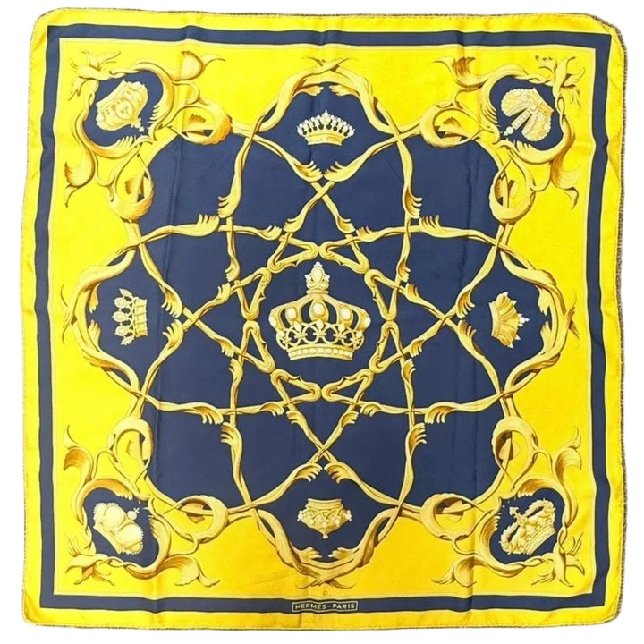 Couronnes Silk Scarf By Julia Abadie