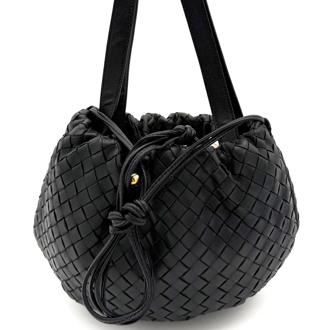 Bulb Small Nappa Intrecciato Bag