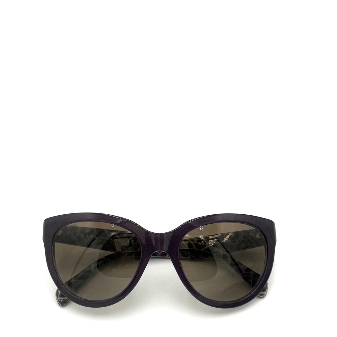 Violet Cat Eye Acetate Sunglasses