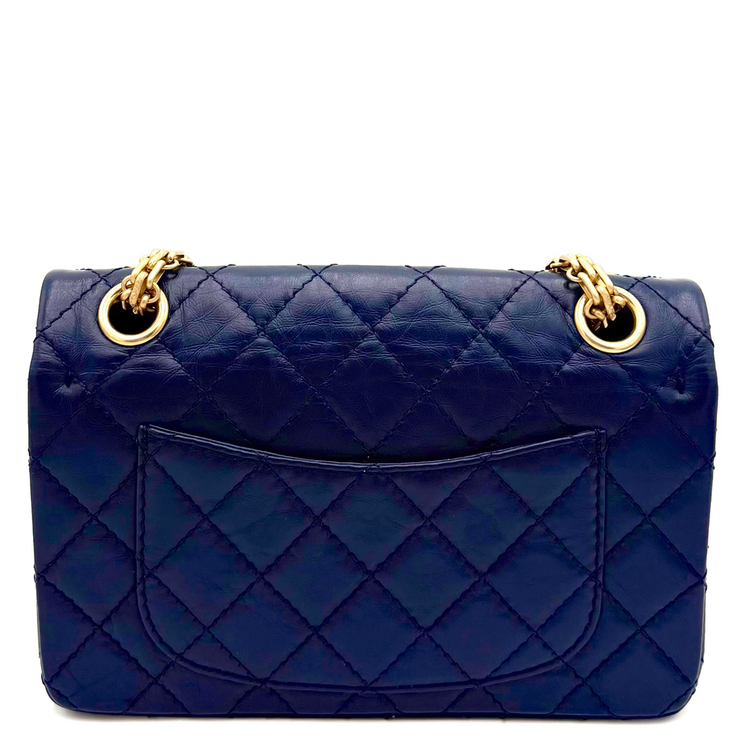 2.55 Reissue Mini Aged Calfskin Quilted Leather Bag