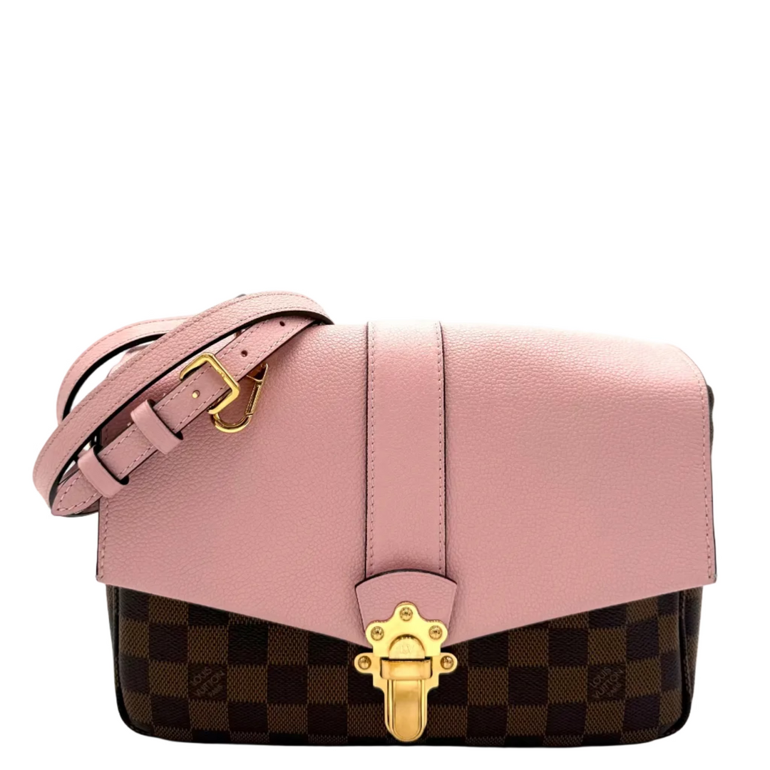 Clapton PM Damier Ebene Canvas Bag