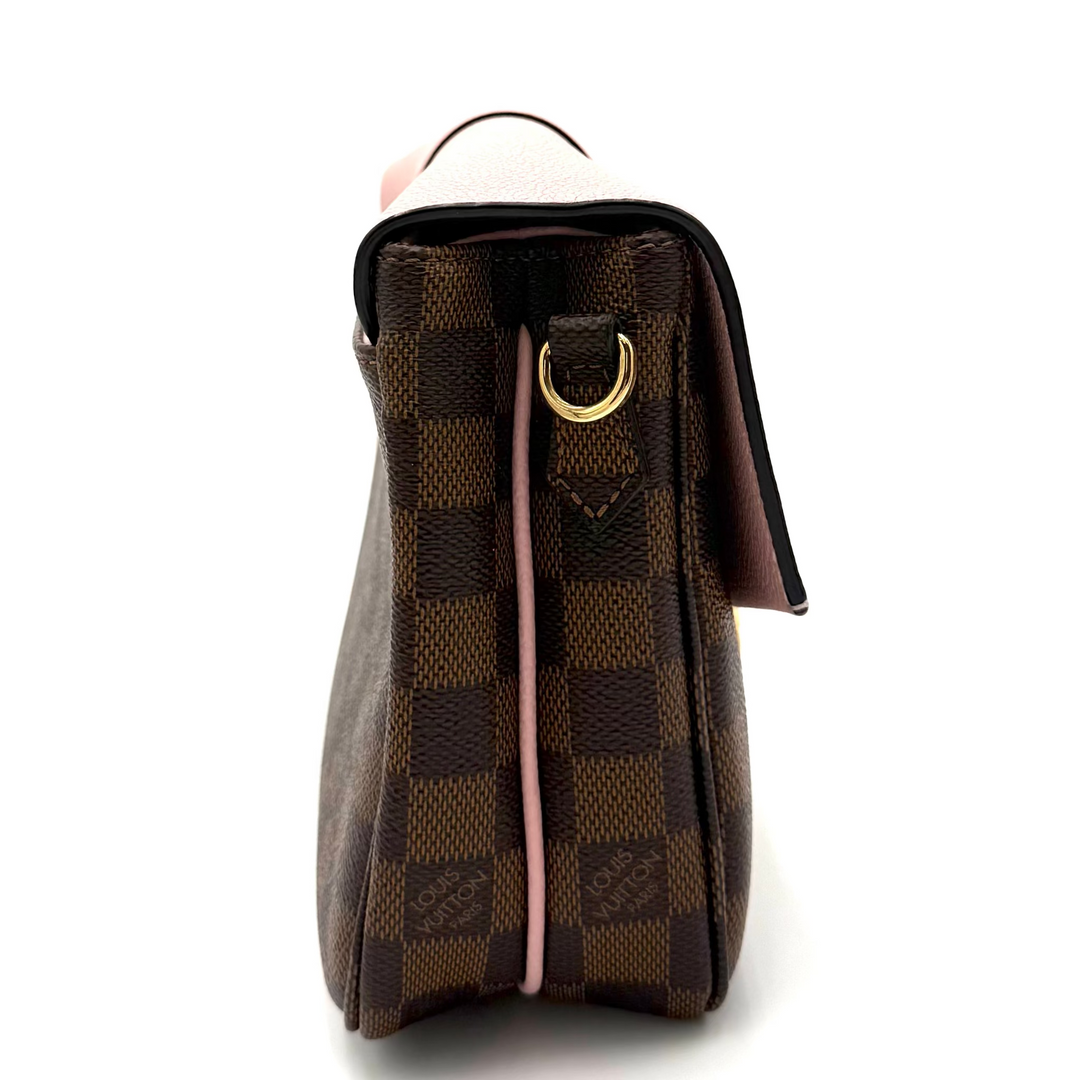 Clapton PM Damier Ebene Canvas Bag