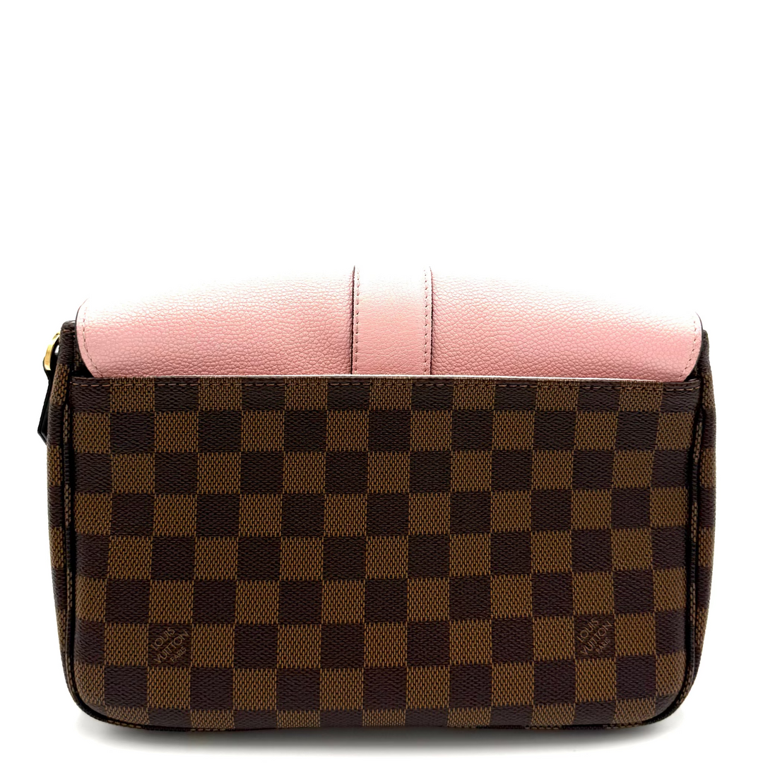 Clapton PM Damier Ebene Canvas Bag