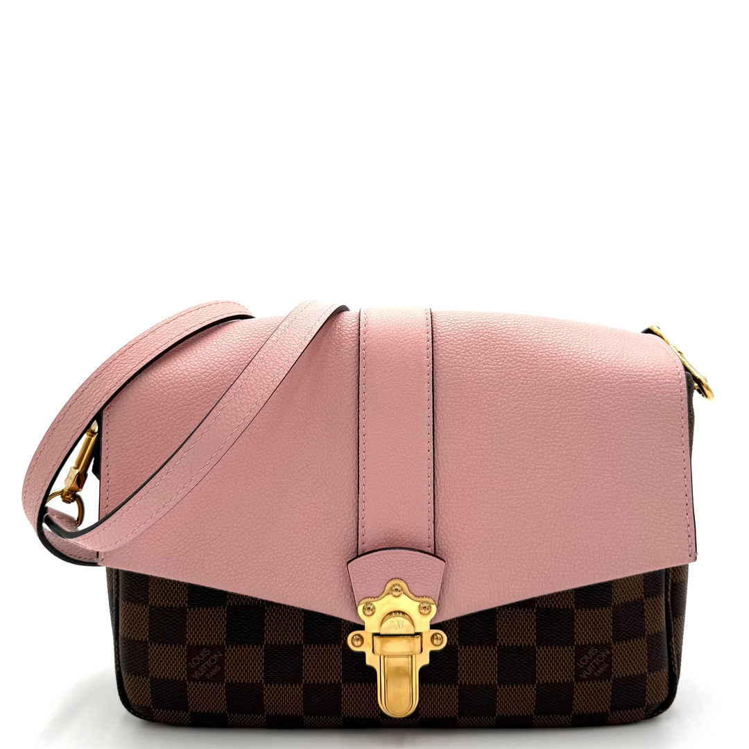 Clapton PM Damier Ebene Canvas Bag