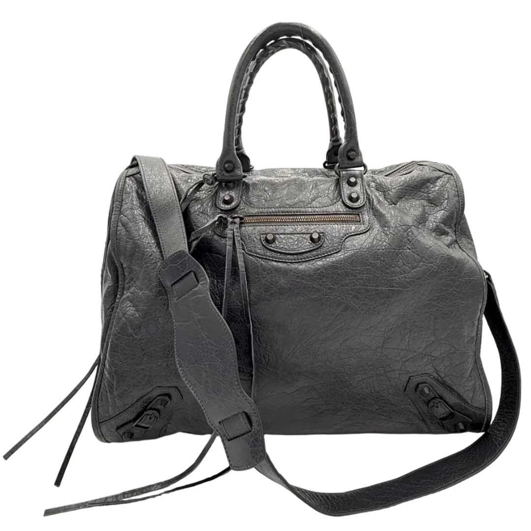 Classic Studs Large Velo Agneau Leather Bag