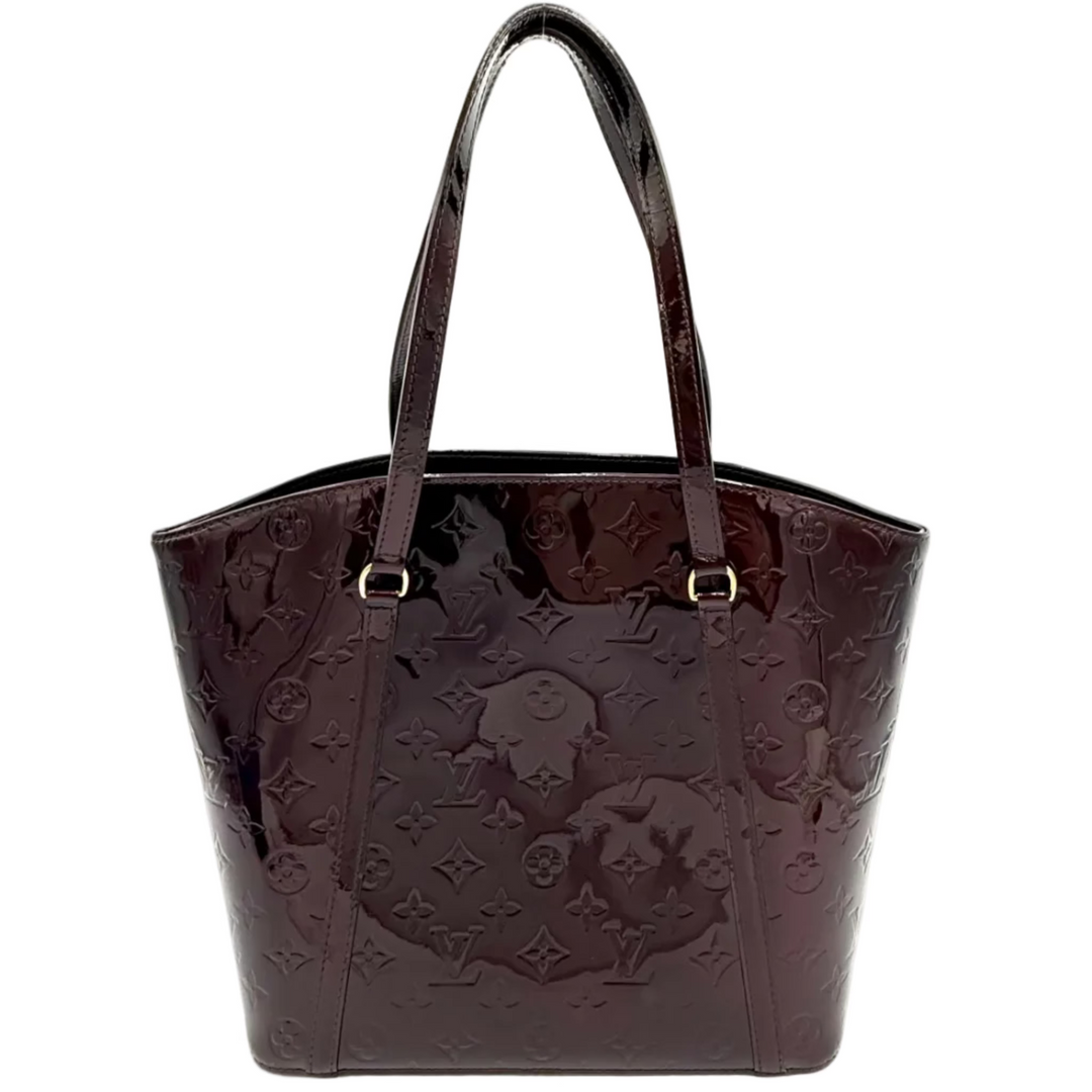Monogram Vernis Amarante Tote