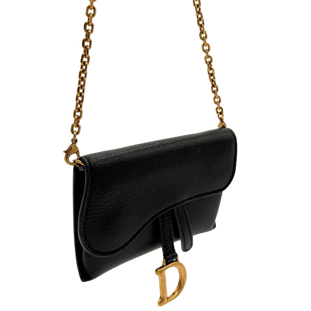 Saddle Nano Leather Belt Crossbody Bag